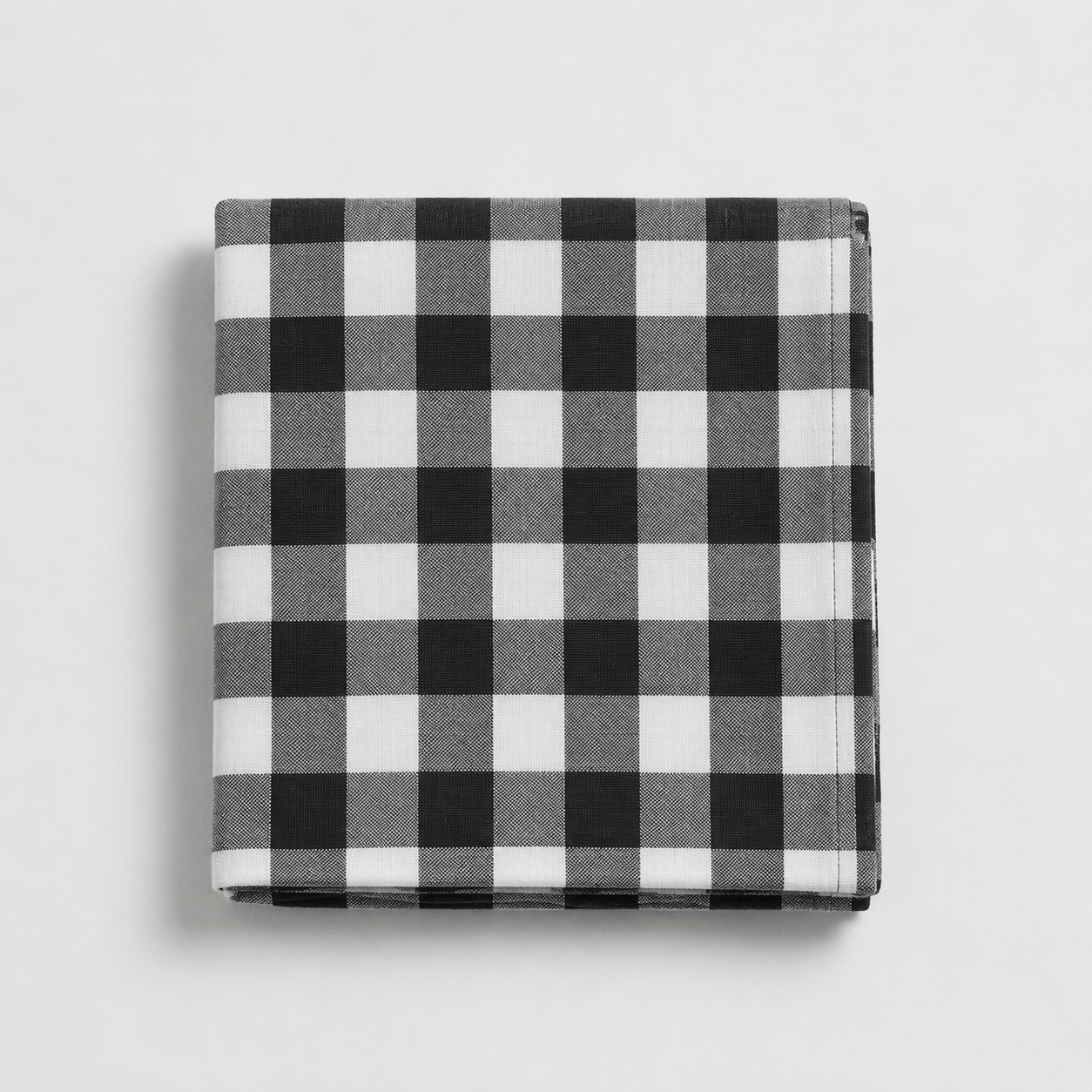 Woven Gingham Tablecloth