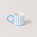 Ceramic Striped Mug